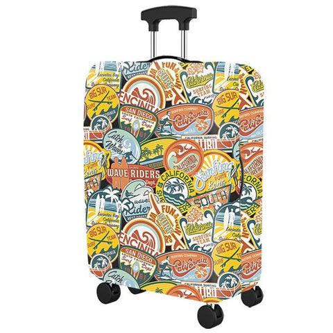 Luggage Dust Protection Cover Elastic Wear-Resistant Suitcase Sleeve, S For 18-20 inch, M For 22-24 inch, L For 26-28 inch