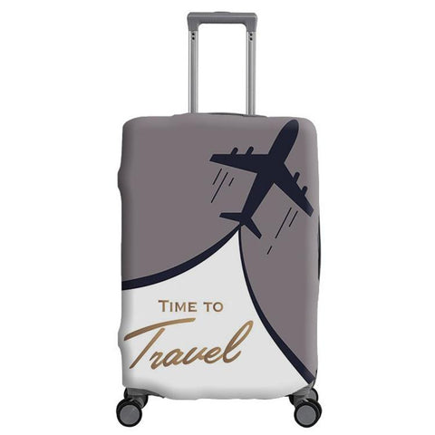 Luggage Dust Protection Cover Elastic Wear-Resistant Suitcase Sleeve, S For 18-20 inch, M For 22-24 inch, L For 26-28 inch