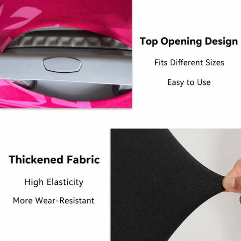 Luggage Dust Protection Cover Elastic Wear-Resistant Suitcase Sleeve, S For 18-20 inch, M For 22-24 inch, L For 26-28 inch