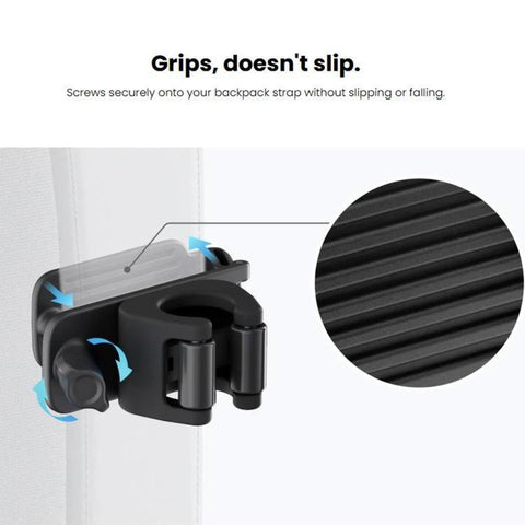 For Insta360 Original Selfie Stick Backpack Mount, Selfie Stick Backpack Mount