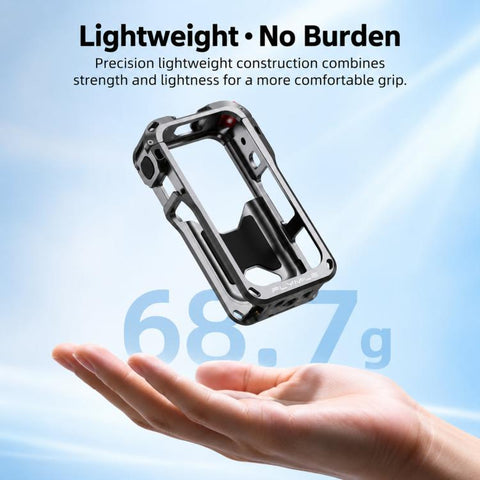 For Insta360 X6 Flymile Heat Dissipation Cage Camera Shockproof Protective Frame