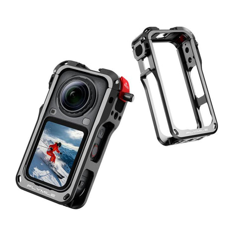 For Insta360 X6 Snap-On Rabbit Cage Protective Case Frame Shockproof Cover