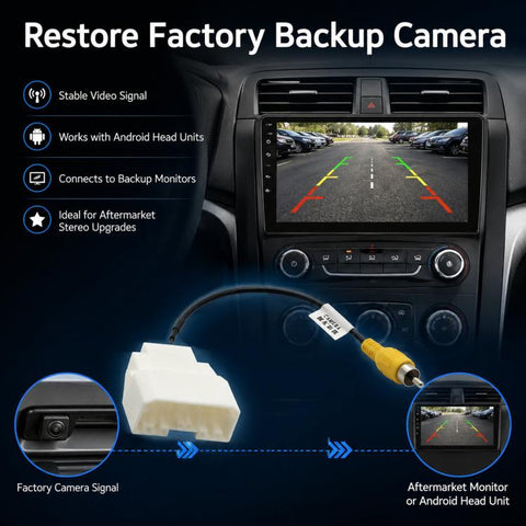 Backup Camera Cable Adapter For Dodge Journey & Chrysler 300C 2008-2013, For Dodge Journey & Chrysler 300C