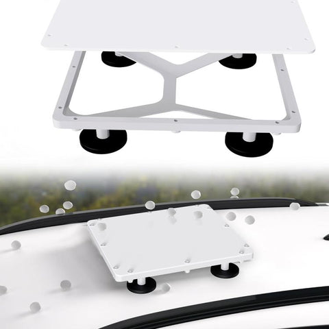 For Starlink Mini Aluminum Alloy Roof Magnetic Bracket, Aerial White