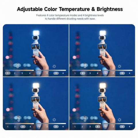 For Insta360 Luna Pro Original Mini Magnetic Fill Light