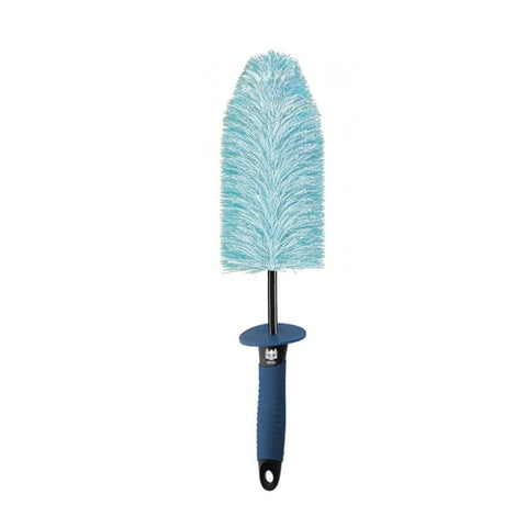 Qili Car Cleaning Brush With Extra Soft Bristle For Wheel Cleaning, Large, Small