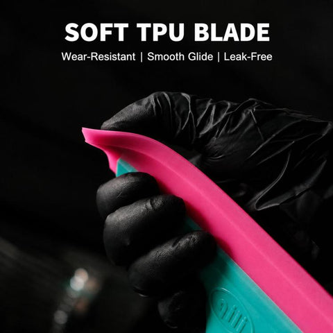 qili Automotive Window Glass Wiper Film Application Tool, Large, Large Adhesive Strip, Medium, Medium Adhesive Strip