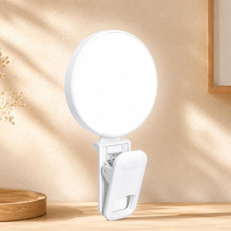 M81 Clip-On Phone Video Light Vlog Selfie Rechargeable Pocket Light, Three Color Temperatures, Three Color Temperatures+Full RGB Color