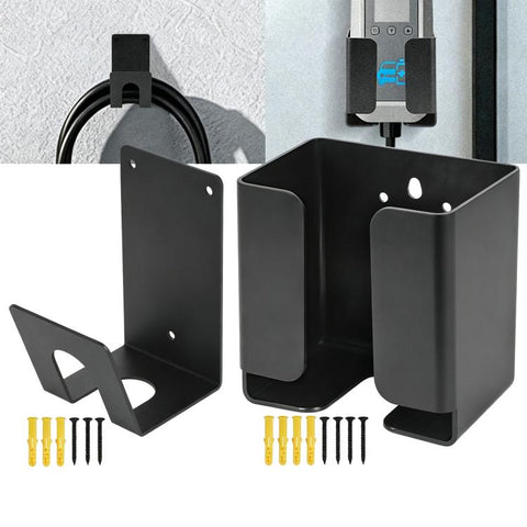 Universal EV Charger Control Box Bracket Holster And Cable Organizer, Control Box Holder Only, Hook Only, Hook + Box Bracket