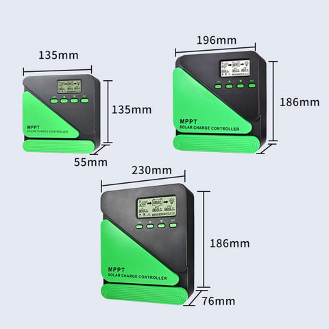MPPT Solar Charge Controller 12V/24V Auto Recognition With Dual 5V/3A USB Ports, GM-D 10A, GM-D 20A, GM-D 30A, GM-D 40A, GM-D 50A, GM-D 60A