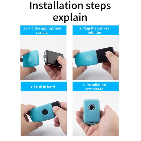 Silicone Key Fob Cover for Volvo S90 / XC90 / XC40 / S60L