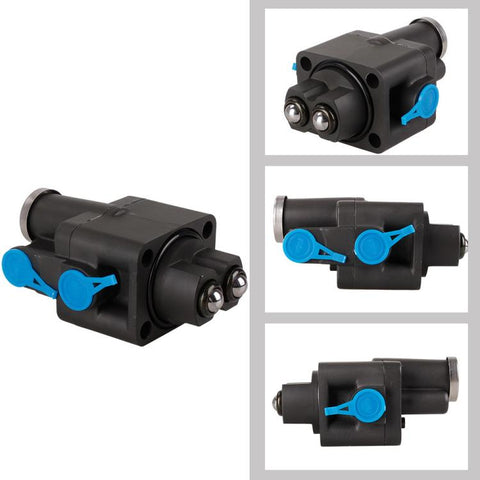 For ZF Gearbox Systems 5001859718 Transmission Splitter Control Valve M14x1.5 Aluminum Air Valve