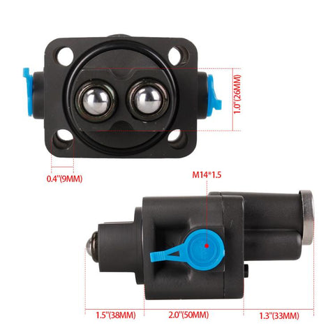 For ZF Gearbox Systems 5001859718 Transmission Splitter Control Valve M14x1.5 Aluminum Air Valve
