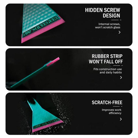 qili Automotive Glass Cleaning and Water-Squeezing Film Applying Scraper