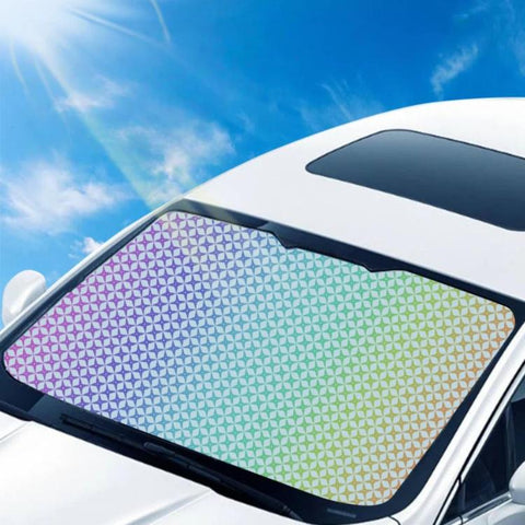 Car Windshield Laser-Etched Thickened Foldable Sunshade, 140x70cm, 130x60cm, 130x70cm, 140x75cm, 150x80cm