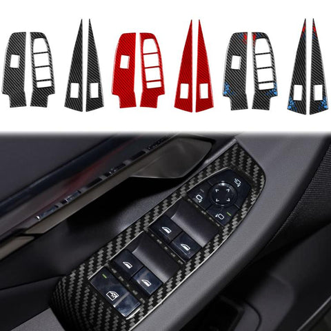 For BMW 5 Series i5 G60 / G68 2023-2026 Window Lifter Control Panel Sticker, LHD, RHD