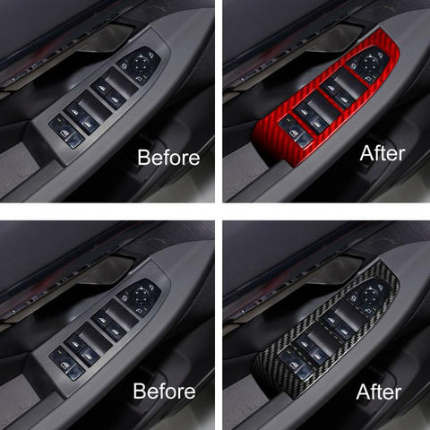 For BMW 5 Series i5 G60 / G68 2023-2026 Window Lifter Control Panel Sticker, LHD, RHD