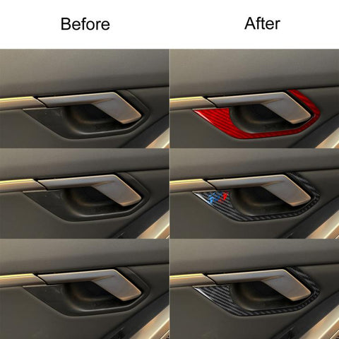 For BMW 5 Series i5 G60 / G68 2023-2026 Rear Door Handle Frame Sticker
