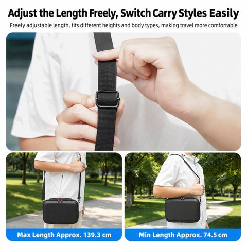For Insta360 X6 BRDRC Portable Handbag Shoulder Crossbody Bag
