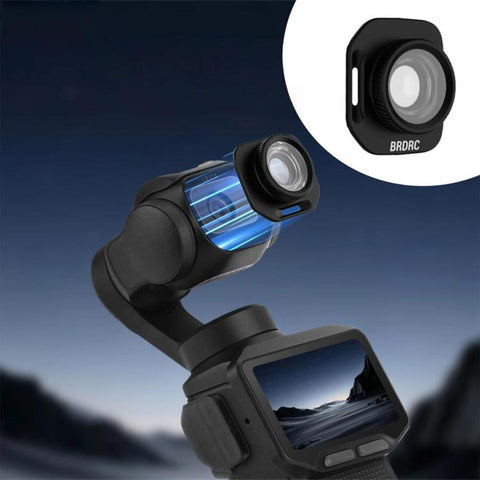 For Insta360 Luna Pro BRDRC External 108-Degree Wide-Angle Lens