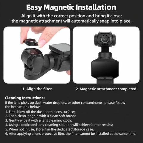 For Insta360 Luna Pro BRDRC External 108-Degree Wide-Angle Lens