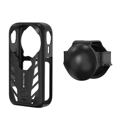 For Insta360 X6 Flymile Silicone Protective Case And Lens Cover