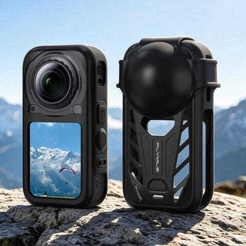 For Insta360 X6 Flymile Silicone Protective Case And Lens Cover