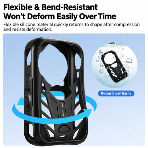 For Insta360 X6 Flymile Silicone Protective Case And Lens Cover