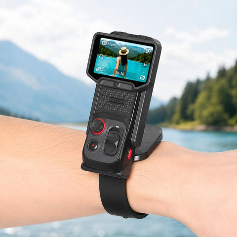 For Insta360 Luna Ultra Wrist Strap Mount Frame Remote Screen Holder
