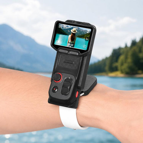 For Insta360 Luna Ultra Wrist Strap Mount Frame Remote Screen Holder