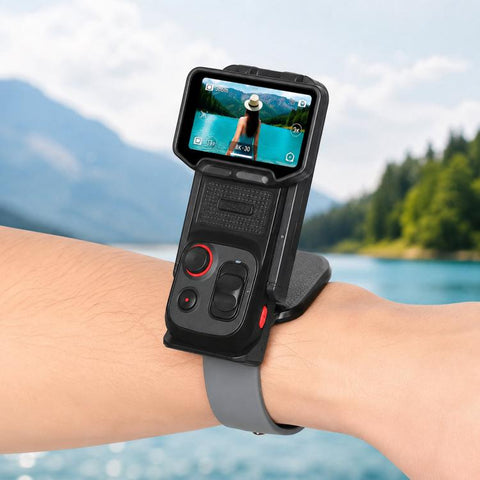 For Insta360 Luna Ultra Wrist Strap Mount Frame Remote Screen Holder