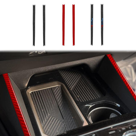 For BMW 5 Series i5 G60 / G68 2023-2026 Center Console Both-Sides Decorative Trim Strips