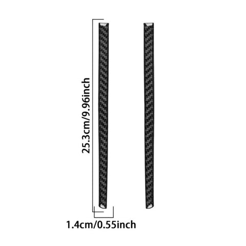 For BMW 5 Series i5 G60 / G68 2023-2026 Center Console Both-Sides Decorative Trim Strips