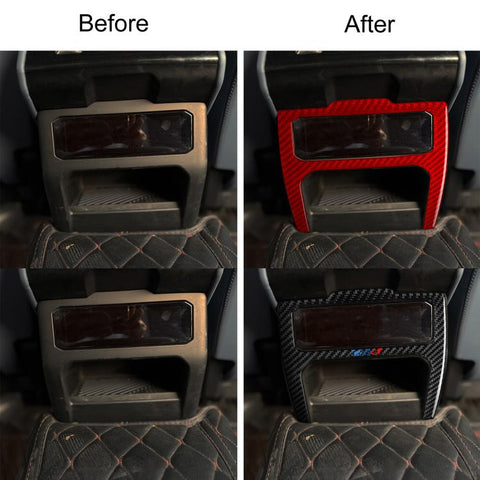 For BMW 5 Series i5 G60 / G68 2023-2026 Rear Air Outlet Lower Decorative Sticker
