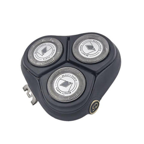 Replacement Shaver Head Assembly For Philips Norelco S3000 & S4000 Series, S4303 / S3206 / S3212, Silver Lettering, Gold Lettering