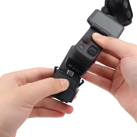 For Insta360 Luna Pro / Ultra Magnetic Mount Holder with 180-degree Adjustable Base, Base Type