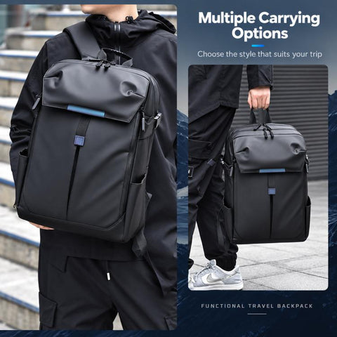REMOID 1204A Sports Travel Backpack With Helmet Basketball Holder Waterproof Laptop Bag