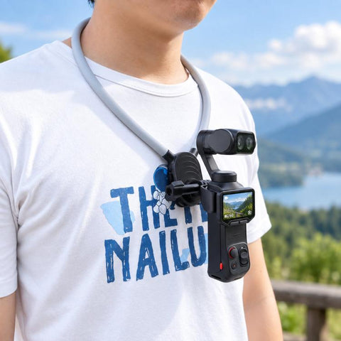 For Insta360 Luna Pro / Ultra Quick Release Expansion Frame Mount Adapter, Bracket Only, Neck Mount Set