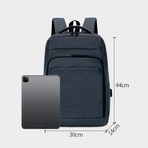 REMOID 26090 Men Business Laptop Backpack Slim Travel Work Bag With USB Charging Port
