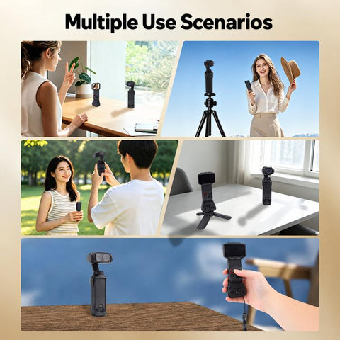 For Insta360 Luna Pro/Ultra Screen Module Quick Release Handle Extension Mount, Handle
