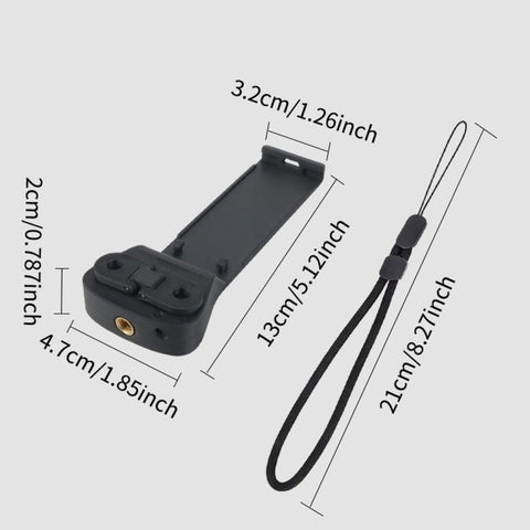 For Insta360 Luna Pro/Ultra Screen Module Quick Release Handle Extension Mount, Handle