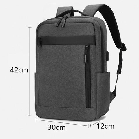 REMOID 1172 Laptop Backpack Water Resistant Business Travel Backpack With USB Charging Port