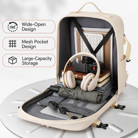 REMOID 723 Carry Travel Backpack Water Resistant Flight Approved Weekender Bag