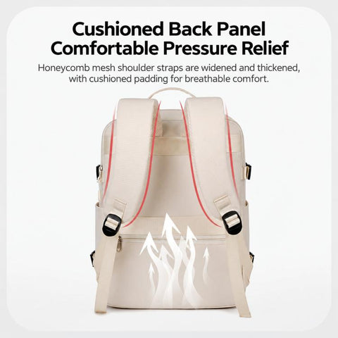 REMOID 725 Travel Travel Backpack Waterproof Personal Item Bag With Wet Pocket Laptop Compartment
