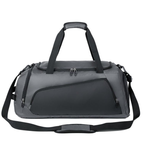 REMOID T17 Large Gym Duffle Bag Sports Travel Bag With Shoe Compartment Wet Pocket Holdall Backpack