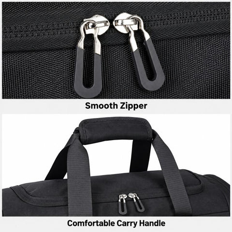 REMOID T26 Large Gym Duffle Bag Travel Backpack Convertible Sport Shoulder Bag With Shoe Compartment Wet Pocket