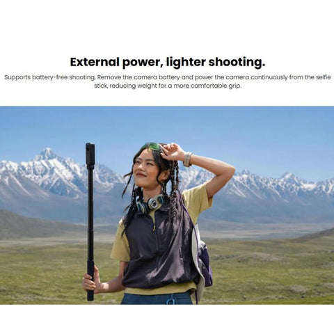 For Insta360 X6 Original Power Selfie Stick, Power Selfie Stick