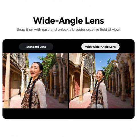 For Insta360 Luna Pro Original Wide-Angle Lens, Wide-Angle Lens