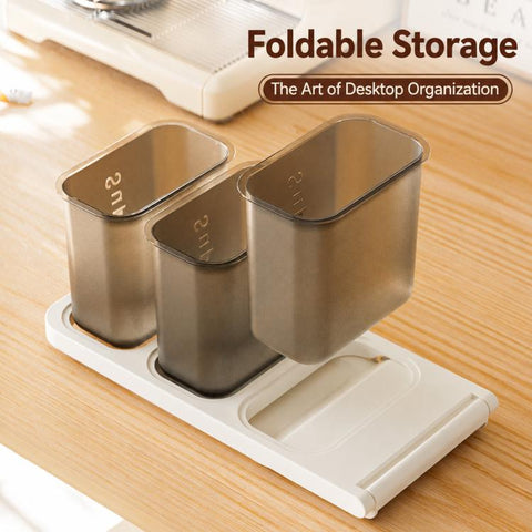 3-Tier Slant Insert Capsule Coffee Storage Box Desktop Organizer For Tea Bags And Snacks, Large, Small