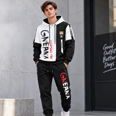 Spring Autumn Hoodie/Sweatshirt For Teenagers Sweatpants, L, XL, XXL